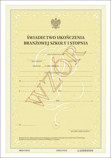 mein-i-25-2-swiadectwa-szkolne z zabezpieczeniem-ukończenia szkoły branżowej I stopnia.webp