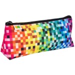 Piórnik trójkątny bez wyposażenia Happy Color Pixi - multikolor