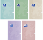 Brulion B5 Oxford Touch Pastel 60-kartkowy w kratkę w półtwardej oprawie