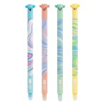 Długopis wymazywalny Happy Color Pastel Twist niebieski - różne wzory