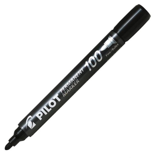 merker permanentny pilot 100 okrągła końcówka czarny.JPG