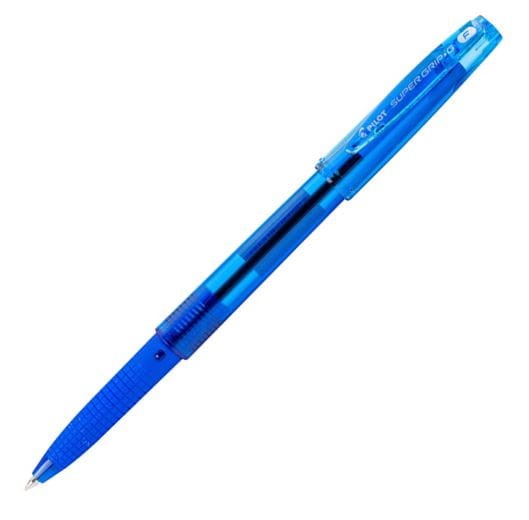 długopis pilot super grip G ze skuwką F niebieski.JPG