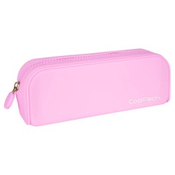 Piórnik silikonowy saszetka bez wyposażenia CoolPack Powder Pink