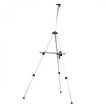 Sztaluga plenerowa trójnóg Renesans aluminiowa - srebrna