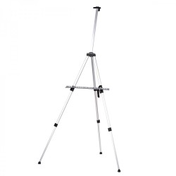 Sztaluga plenerowa trójnóg Renesans aluminiowa - srebrna