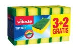 Gąbki (zmywaki) kuchenne Vileda Tip Top 3+2 gratis