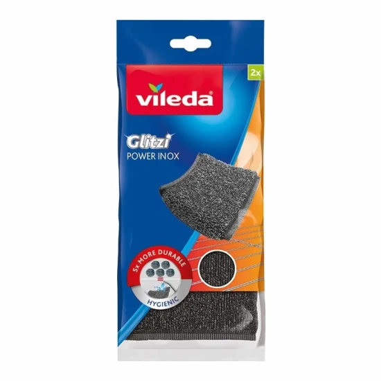 zmywak stalowy vileda glitzi power inox.webp