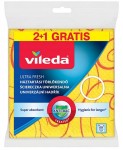 Ściereczka uniwersalna z mikrofibry z jonami srebrna Vileda 34 x 34 cm - 2+1 gratis