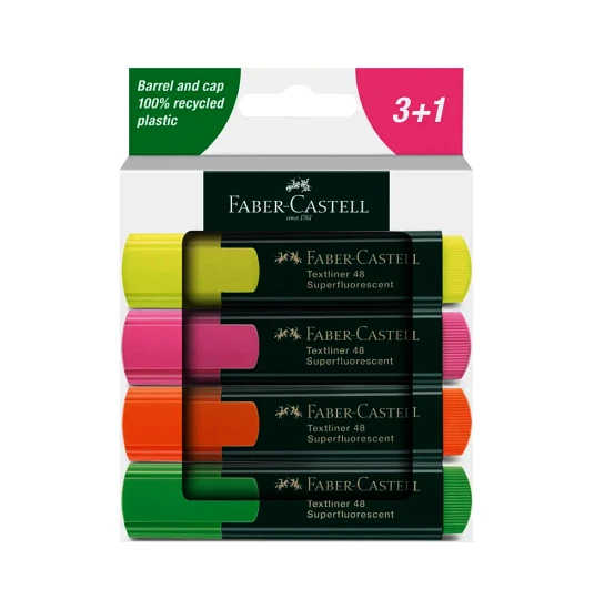 zakreślacze faber castell 48 superfluorescent 4 kolory.png
