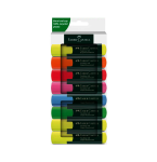 TextMarker (zakreślacz) Faber-Castell 48 - zestaw 8 kolorów fluorescencyjnych