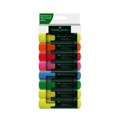 TextMarker (zakreślacz) Faber-Castell 48 - zestaw 8 kolorów fluorescencyjnych