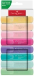textmarker faber castell zestaw pastelowy 46_8 kolorów.webp