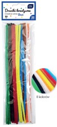 Druciki kreatywne Interdruk Basic 30 cm - 32 sztuki - mix kolorów
