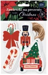 Zawieszki na prezenty Interdruk Christmas - 12 sztuk