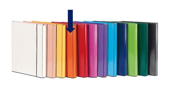 teczka pastello skrzydłowa 2 cm pomarańczowa.JPG