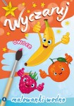 Malowanka wodna dla dzieci "Wyczaruj" A4  - Owoce