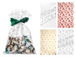 Torebka prezentowa foliowa (celofanowa) 25 x 40 cm - śnieżynki - różne kolory