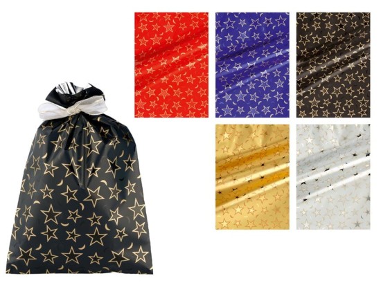 woreczki celofanowe 16 x 25 cm gwiazdki różne kolory pełne.jpg