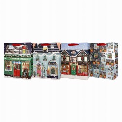 Torebka prezentowa świąteczna Incood 26 x 32 x 12 cm - różne wzory