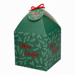 Świąteczne pudełko na prezent Incood składane - 11 x 11 x 14 cm