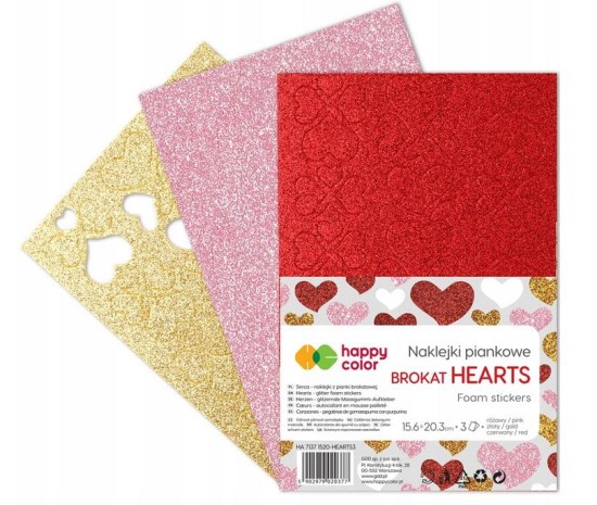 naklejki piankowe brokat hearts.JPG