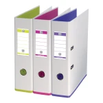 Segregator OXFORD My Colour A4 80 mm BIAŁY/KOLOR - mix