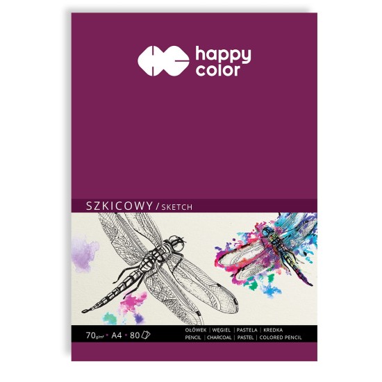szkicownik happy color ważka 70g A4 80kartek.jpg