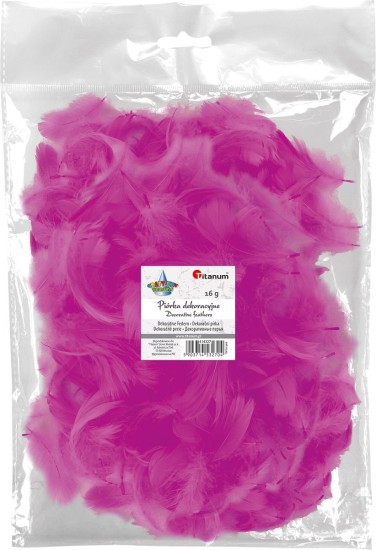 piórka dekoracyjne titanum różowy ciemny.jpeg