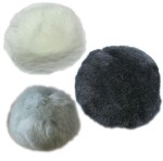 pompony średnica 25 mm 30 sztuk mix czarne białe szare f.JPG