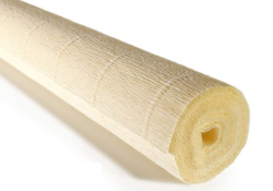 Bibuła krepina Cartotecnica Rossi 50x250 cm 180g - kremowa