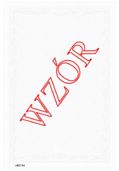 ART/94 Poddruk dla duplikatu suplementu do dyplomu ukończenia szkoły artystycznej - szary 2x A3 ośmiostronicowy