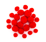 pompony akrylowe mix 2,5-4cm czerwone_f.PNG