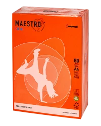 Papier ksero A4 MAESTRO® color 80g 500 arkuszy ZR09 - CZERWIEŃ CEGLASTA (BRISK RED)