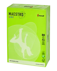 Papier ksero A4 MAESTRO® color 80g 500 arkuszy MA42 - ZIELEŃ WIOSENNA (SPRING GREEN)