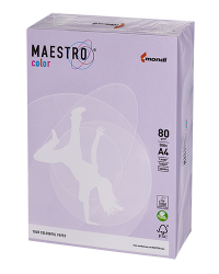 Papier ksero A4 MAESTRO® color 80g 500 arkuszy LA12 - LAWENDA (LAVENDER)