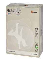 Papier ksero A4 MAESTRO® color 80g 500 arkuszy GR21 - SZARY (GREY)