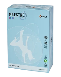 Papier ksero A4 MAESTRO® color 80g 500 arkuszy OBL70 - BŁĘKIT ARKTYCZNY (ICE BLUE)