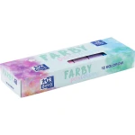 Farby plakatowe Oxford 12 kolorów pastelowych - 20 ml