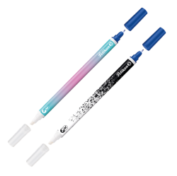 Wymazywacz / korektor do atramentu dwustronny Pelikan Super Pirat Twist Color - końcówka M