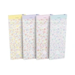 Blok notatnikowy / lista zakupowa 74 x 210 mm Oxford Floral - linia - 80 kartek