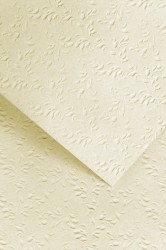 Karton ozdobny kraft matowy Galeria Papieru A4 220g - 20 arkuszy - nature jasnobeżowy z tłoczeniem