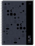 Kolozeszyt B5 160 # 5 kolorowych registrow mix 5902277193582 (2).jpg
