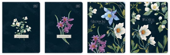 Zeszyt A5 60 # Hybrid Fiori 5902277366597.jpg