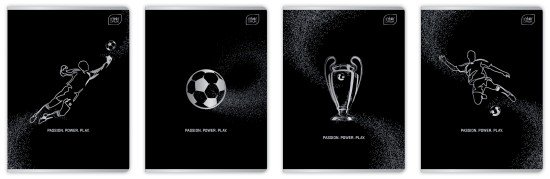 Zeszyt A5 60 # Metallic Sport 5902277366856.jpg