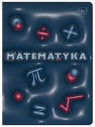 Zeszyt przedmiotowy A5 Interdruk 60 kartkowy w kratkę - matematyka