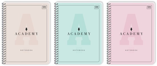 Kolozeszyt A4 100 # Academy Pastel 5902277299352.jpg