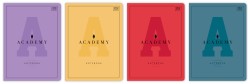 Zeszyt A5 Interdruk Academy Hybrid 60 kartkowy w szerokie linie - różne kolory okładek