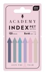 Zakładki indeksujące Interdruk Academy strzałki 8 x 44 mm - 6 kolorów - 120 sztuk