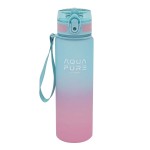 Bidon na wodę ASTRA Aqua Pure 600 ml - pastelowy róż/mięta