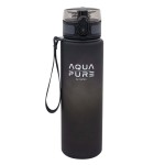 Bidon na wodę ASTRA Aqua Pure 600 ml - czarno-szary